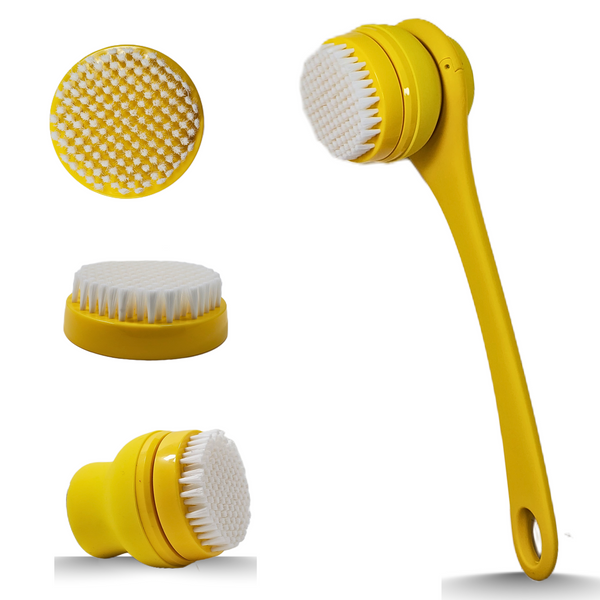 Yellow Cleansing & Exfoliating Body Brush