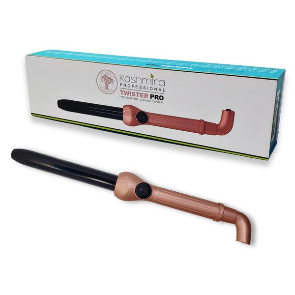 Metallic Rose Gold 25mm Twister