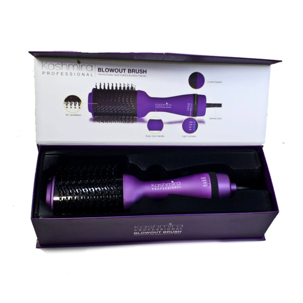 Metallic Deep Purple Blowout Brush